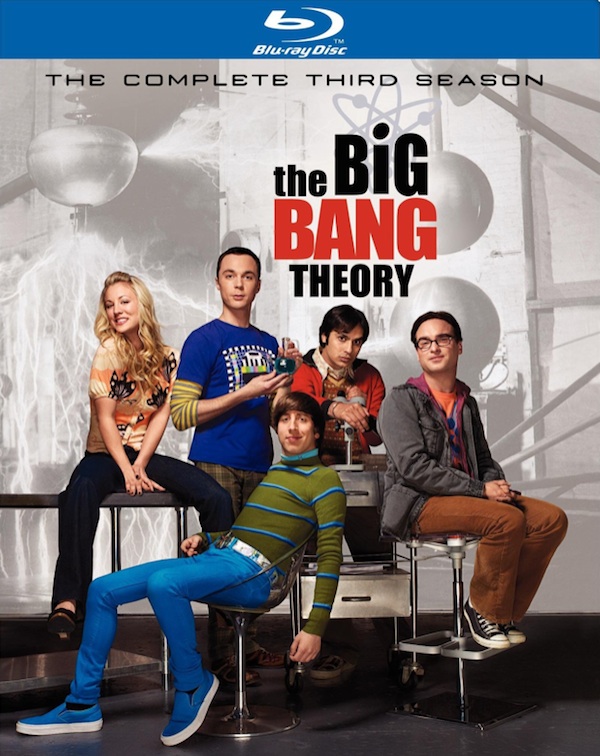 S: Big Bang Theory sson 3 og 4 Blu-ray