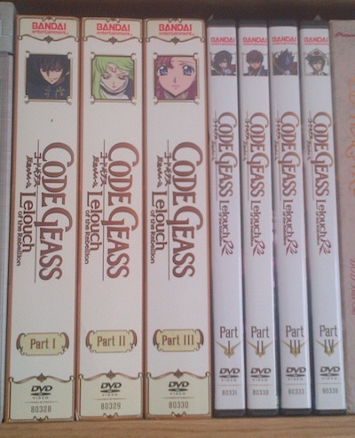 S: Blu-rays og dvd'er med anime, film og tv-serier (opd. 09/08/13)