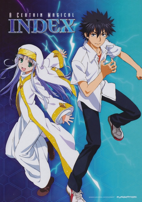 S: A Certain Magical Index og Scientific Railgun anime DVD