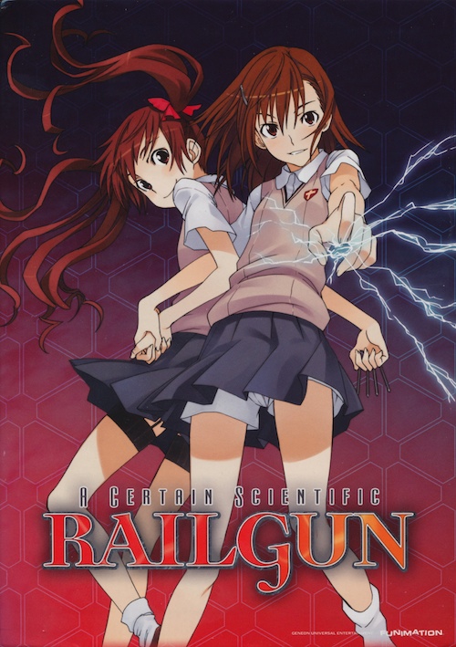 S: A Certain Magical Index og Scientific Railgun anime DVD